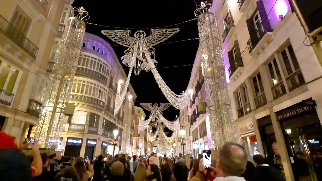 Malaga Christmas Lights 2022 Calle Larios