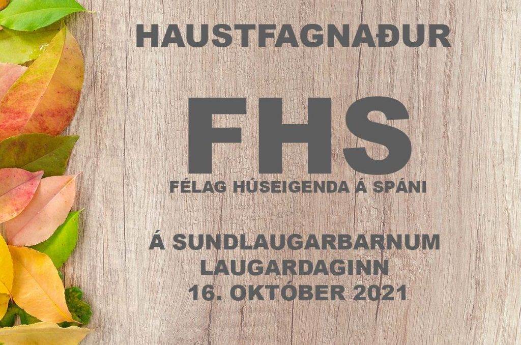 Haustfagnaður FHS 16. október 2021 á Piscina Bar.