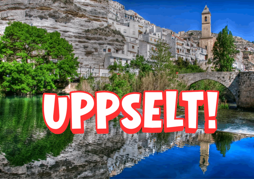 Dagsferð til Alcalá Del Jucár fimmtudaginn 13. nóvember 2025.