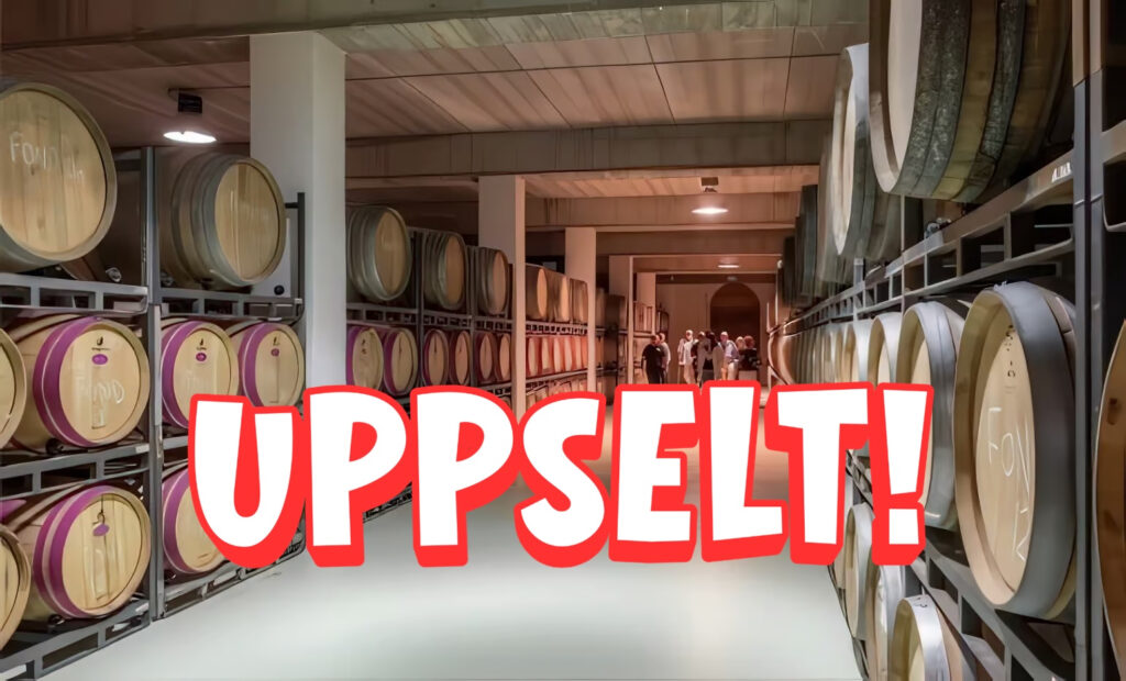 Vínsmökkunarferð með sögulegu ívafi